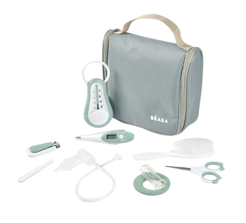 Trousse de toilette - Beaba - nomade sage green 
