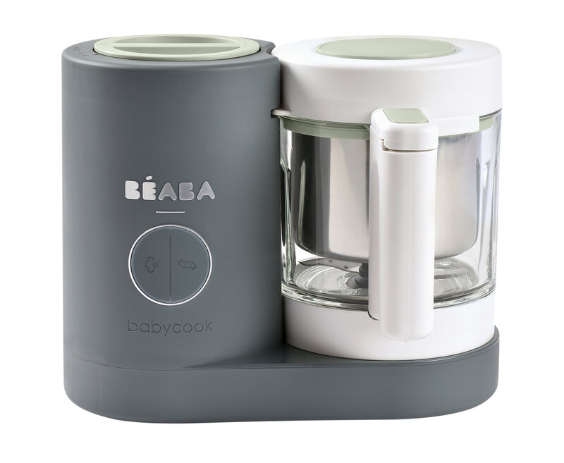 Robot cuiseur en verre babycook - Beaba - mineral Grey