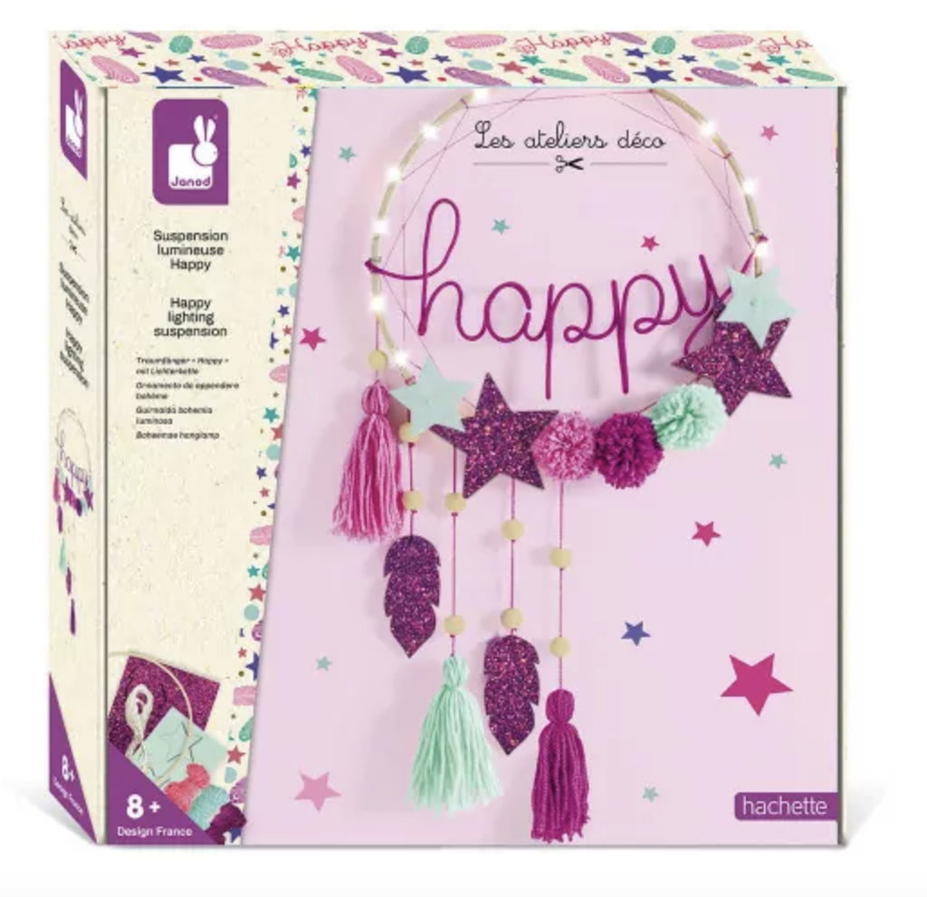 Kit créatif - Janod - Suspension lumineuse Happy