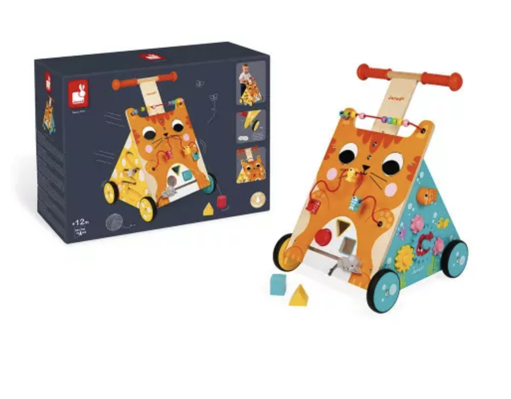 [3700217380052] Chariot multiactivités - Janod - Chat