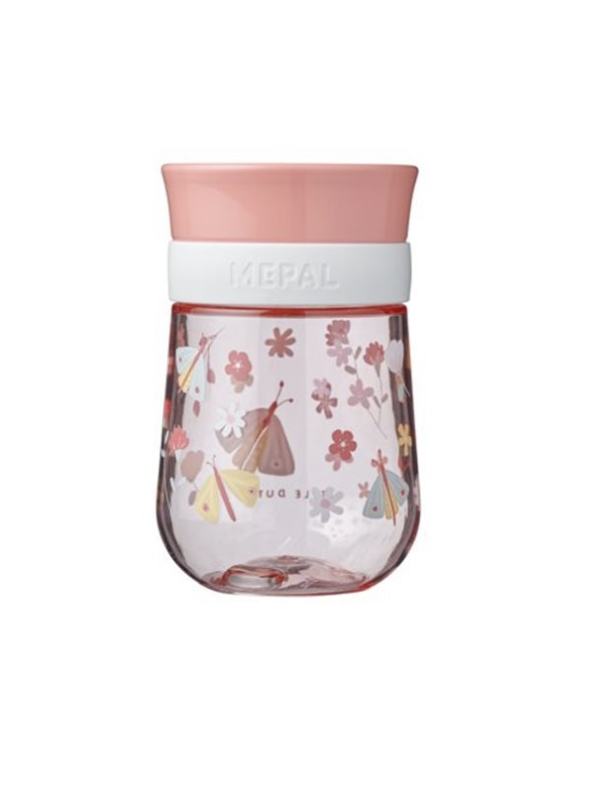 [8720294011262] Gobelet d'apprentissage - Mepal - Flowers & Butterflies  