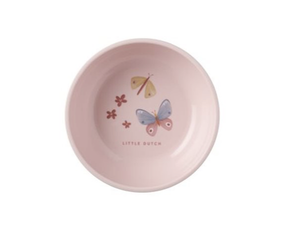 [8720294011231] Petit bol d'apprentissage - Mepal - Flowers & Butterflies  