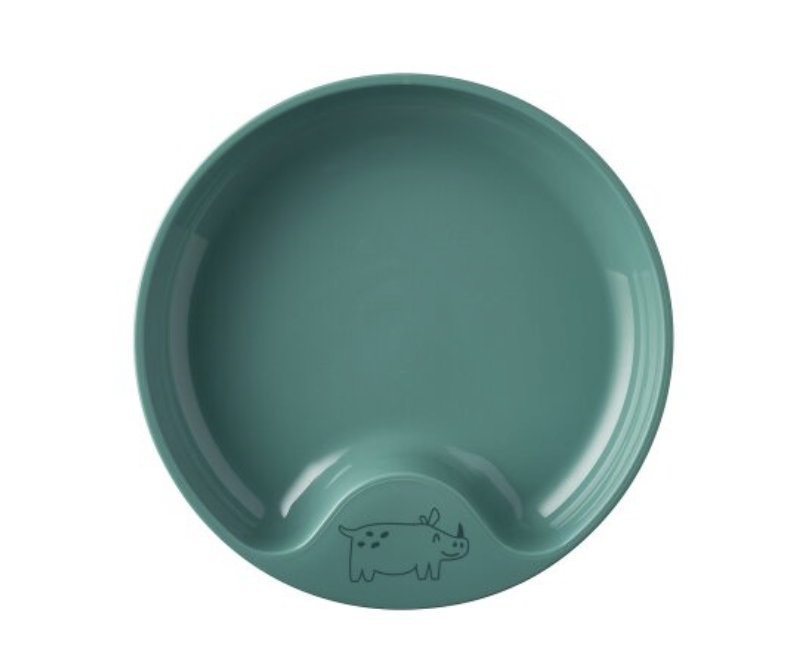 [8711269993553] Assiette d'apprentissage - Mepal - deep turquoise