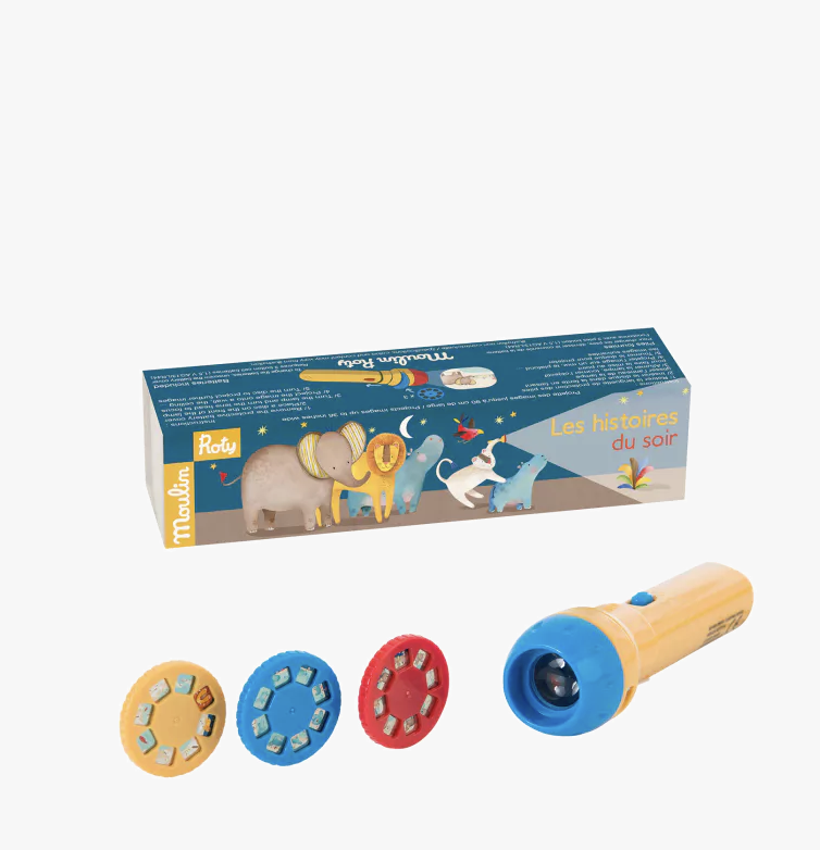 [3575676583609] Lampe à histoires - Moulin Roty - Les Papoums