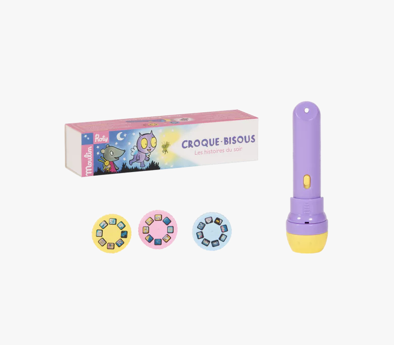 Lampe à histoires - Moulin Roty - Croque-Bisous