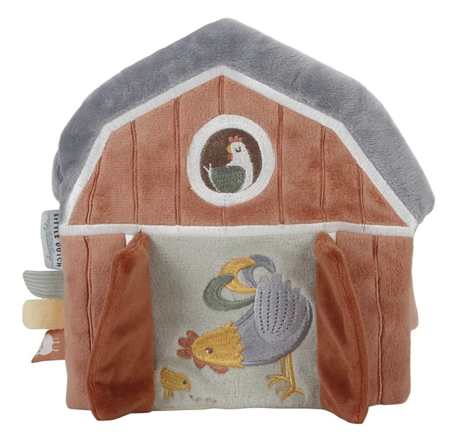 [8713291888074] Livre d'activités en tissu - Little Dutch - Little Farm