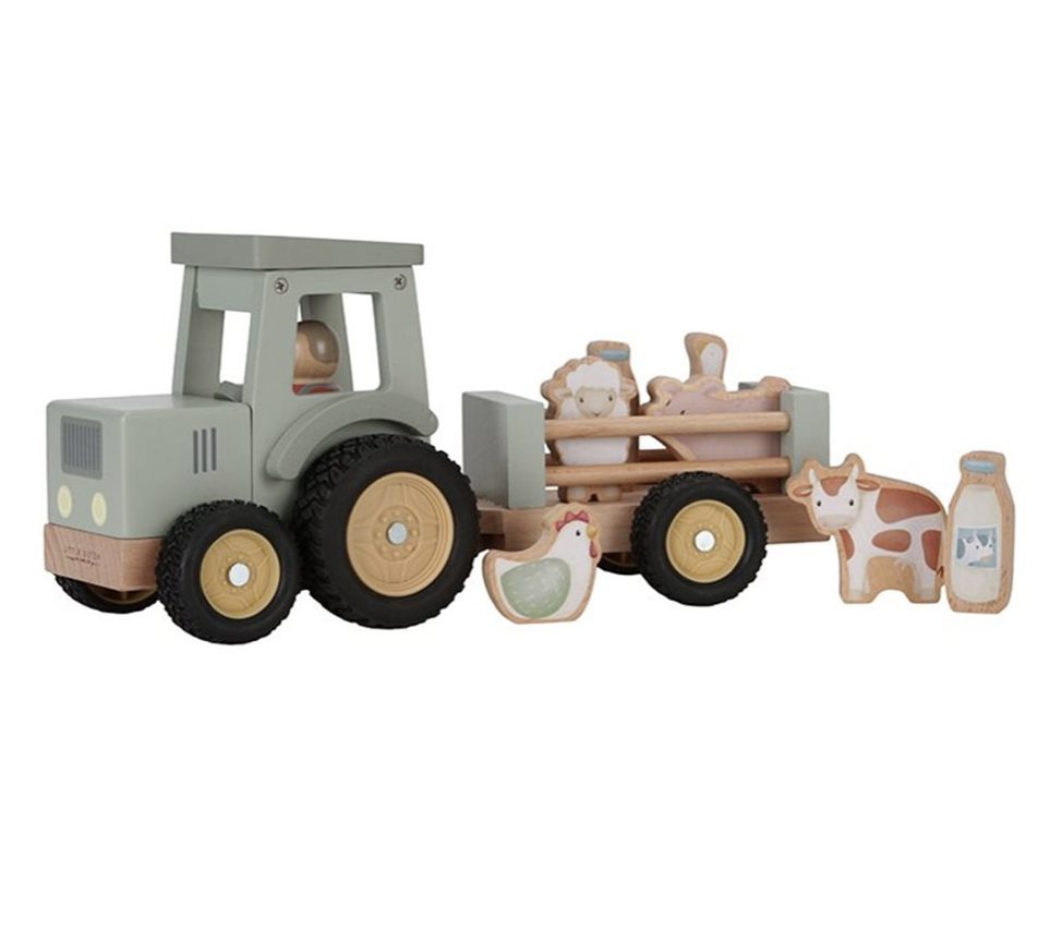 Tracteur avec remorque - Little Dutch -  Little Farm  