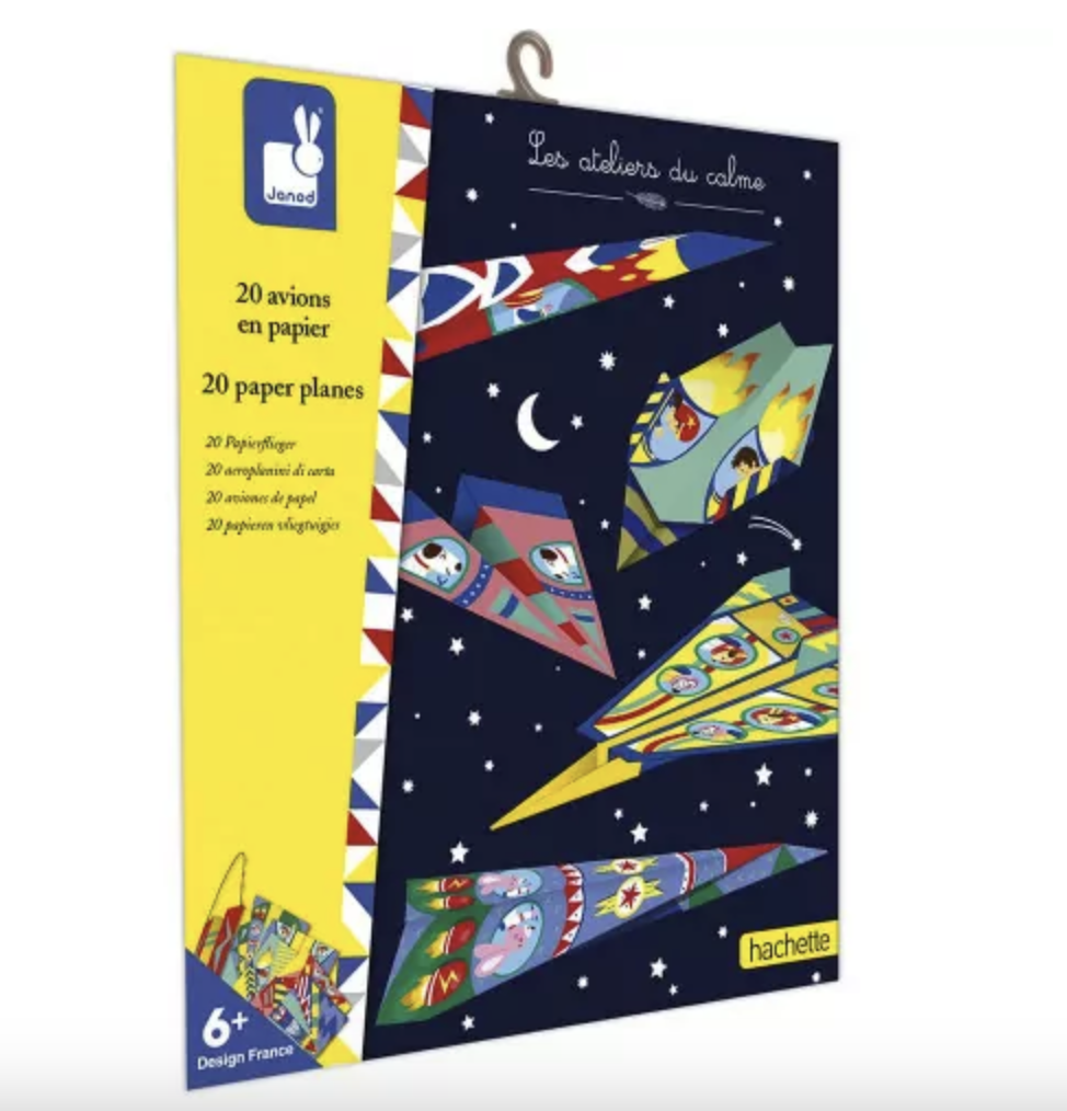 [3700217379407] Kit créatif - Janod - Avions en papier