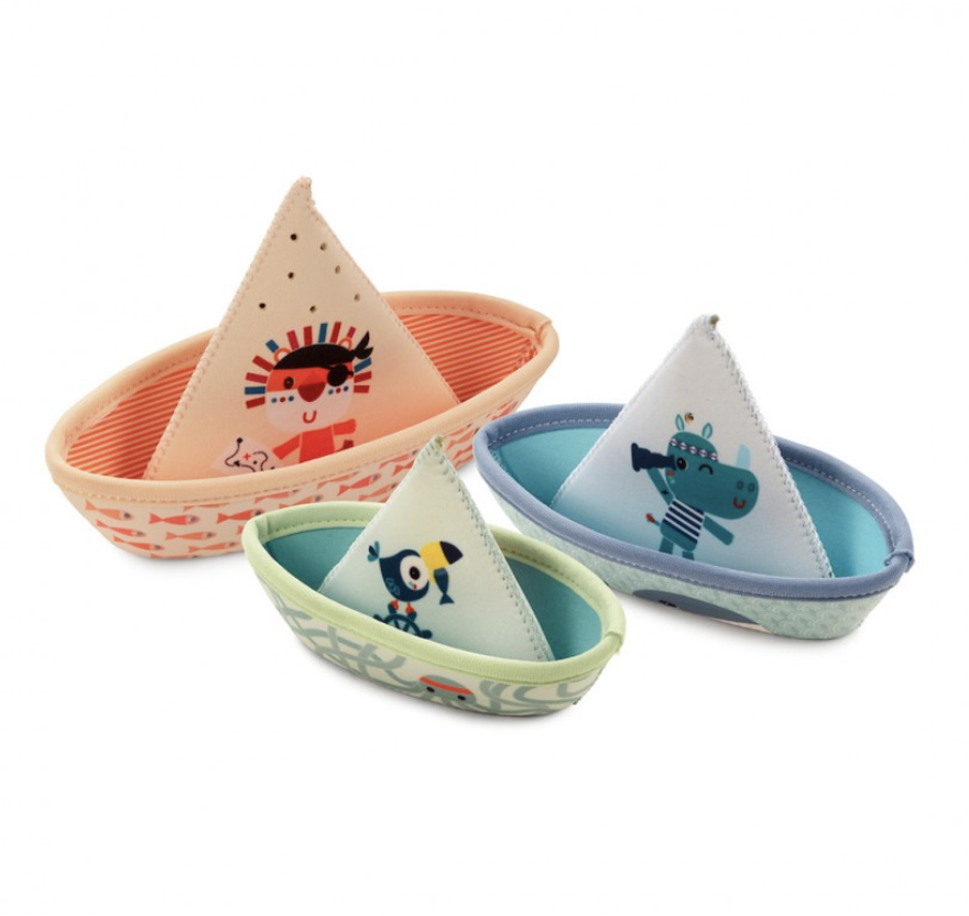Bateaux flottants pour le bain - Lilliputiens - Jungle