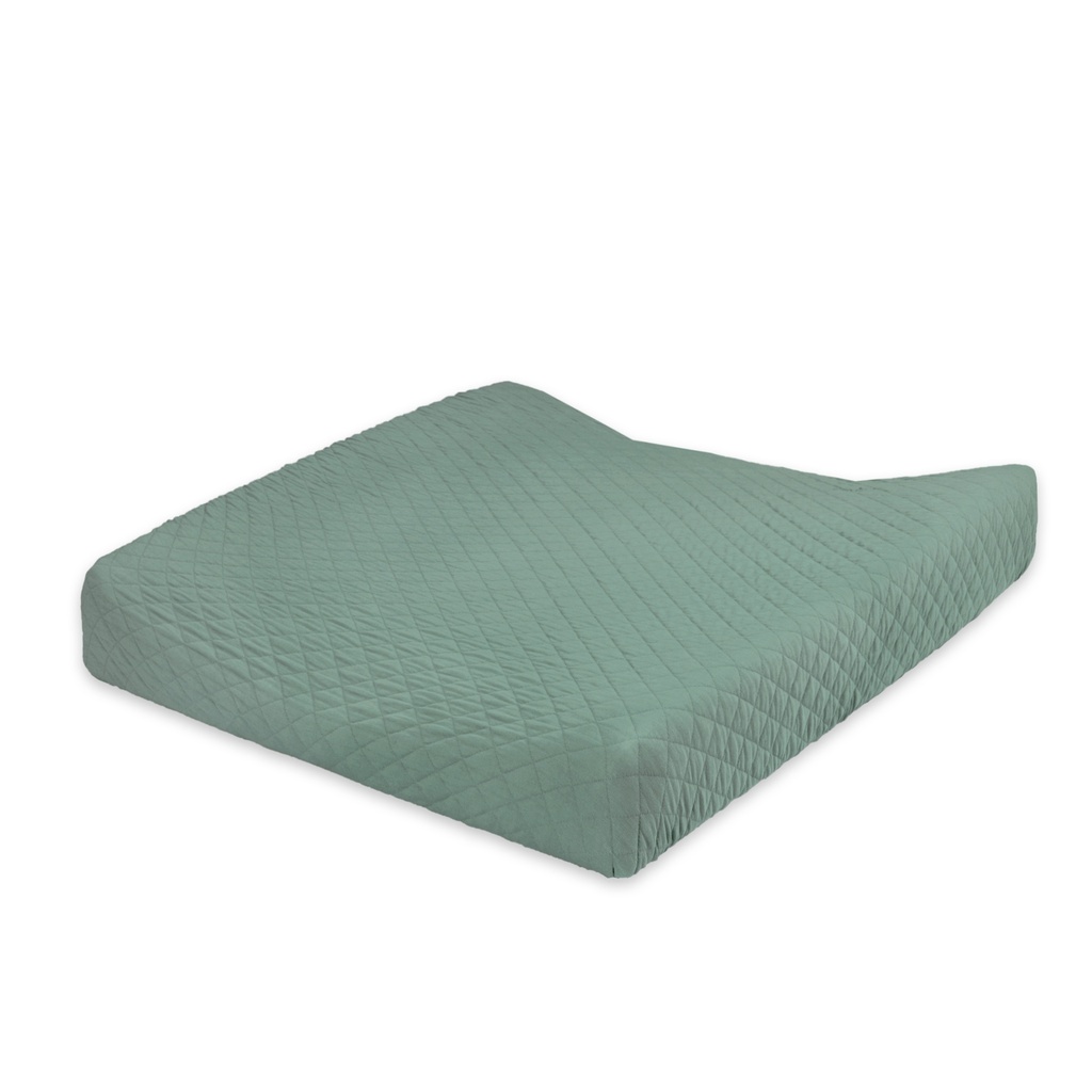 Housse coussin à langer - Bemini - 50x75cm green pady quilted jersey  