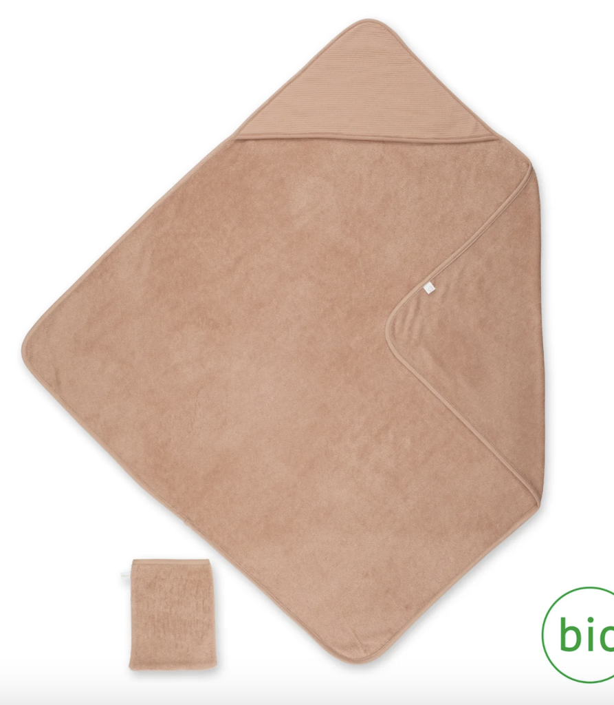 Cape de bain - Bemini - 90x90cm natural Terry bio