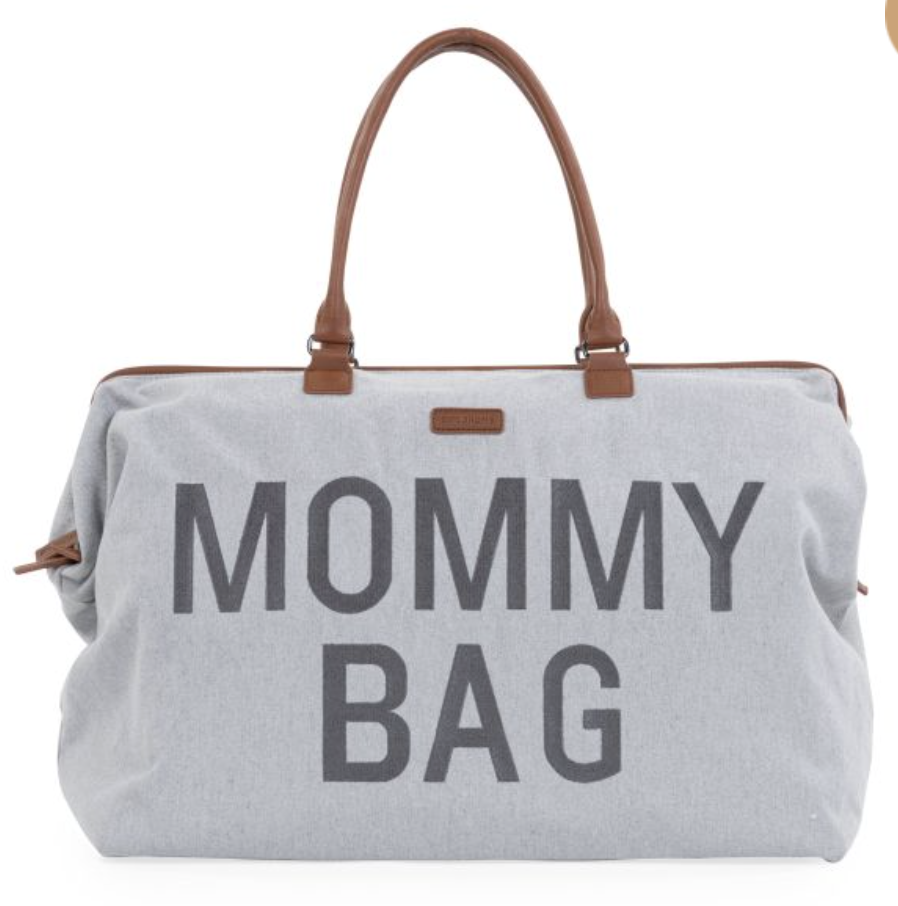 Sac à langer - Childhome - Mommy bag Canvas Gris