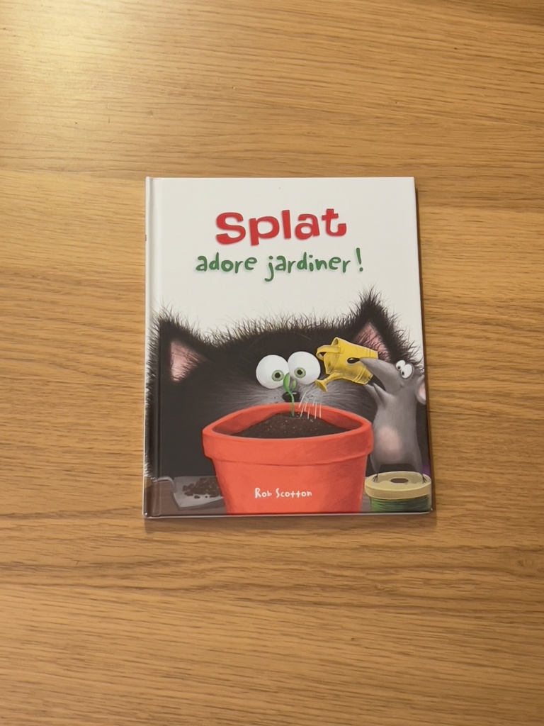 Livre - Splat adore jardiner !