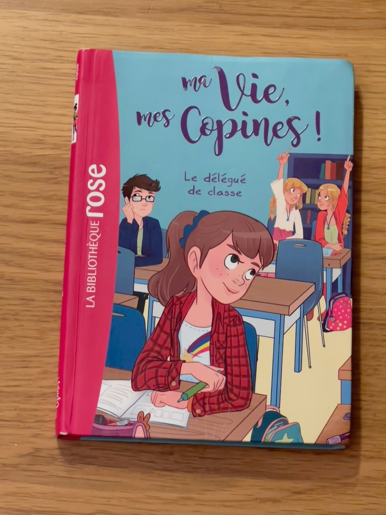 Livre - ma vie mes copines ! - 2. Le délégué de classe