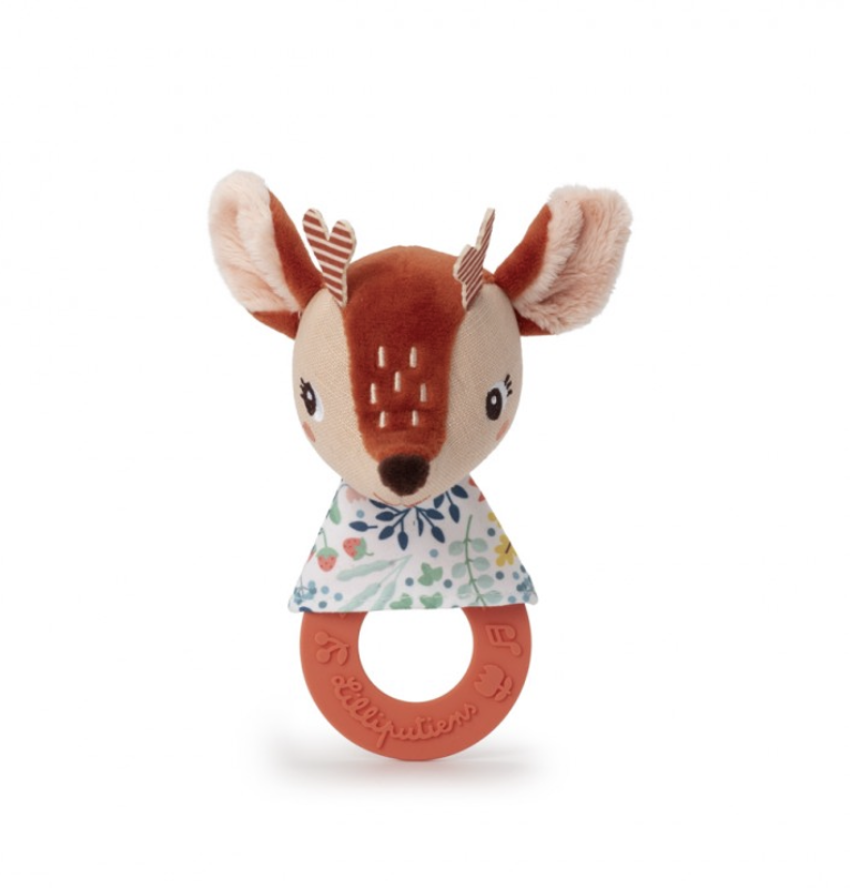 Hochet de dentition - Lilliputiens - Stella le faon