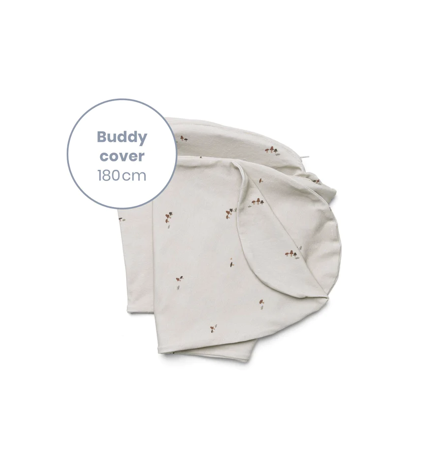 Housse de coussin d'allaitement - Doomoo - Buddy Champignons