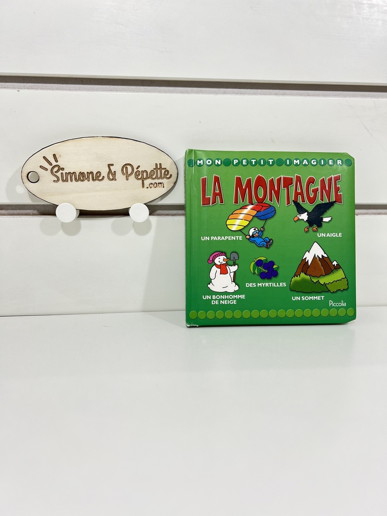 Livre - Mon petit imagier - La montagne