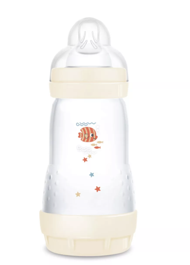 Biberon - MAM - Easy start anti colique 260 ml beige