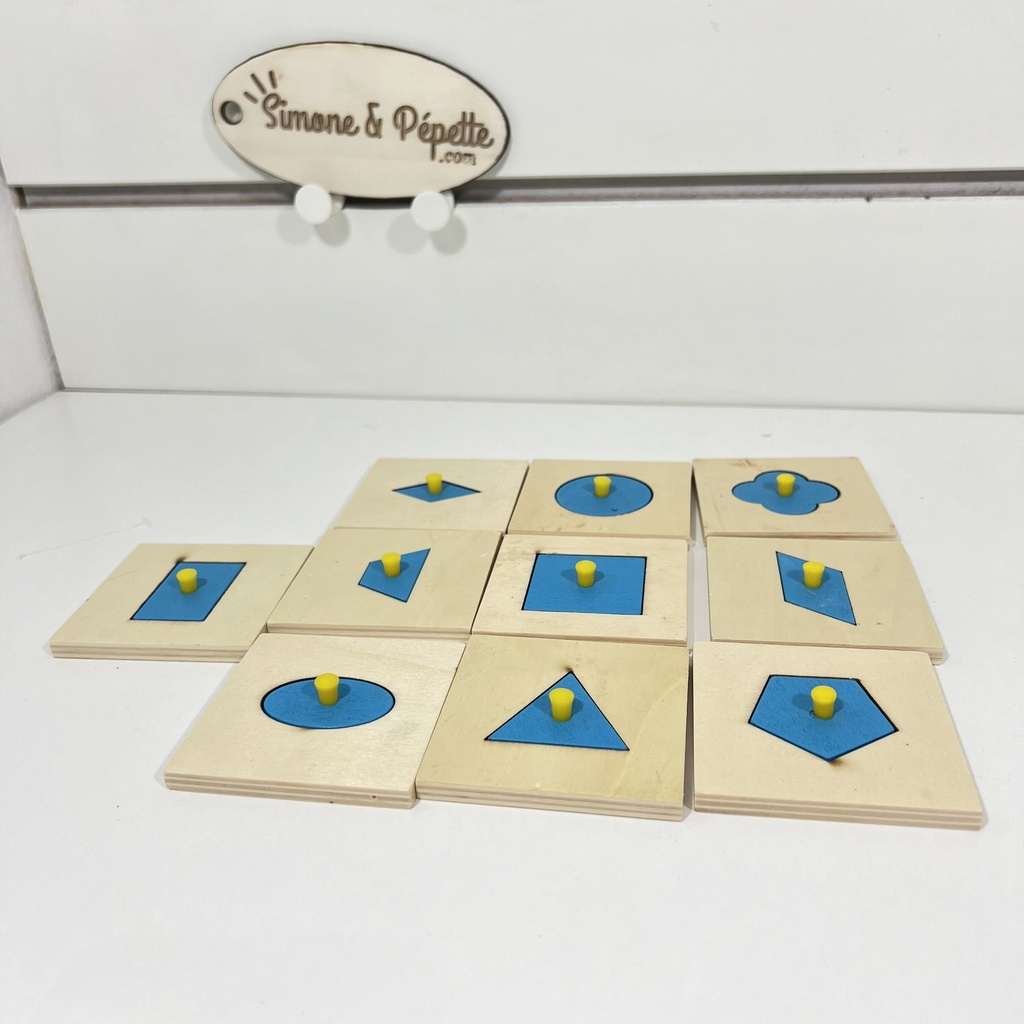 [P00296] Puzzle Montessori - Formes à encastrer