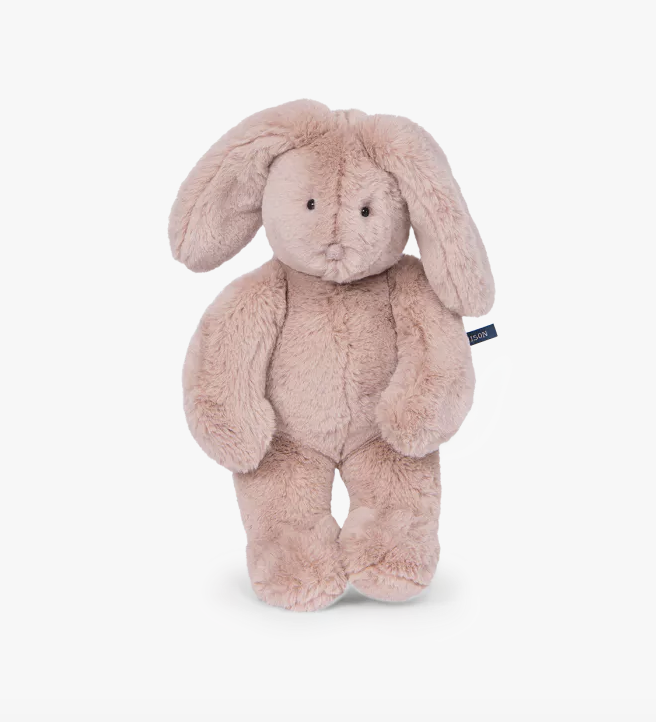 Peluche - Moulin Roty - Lapin Louison rose 32cm 