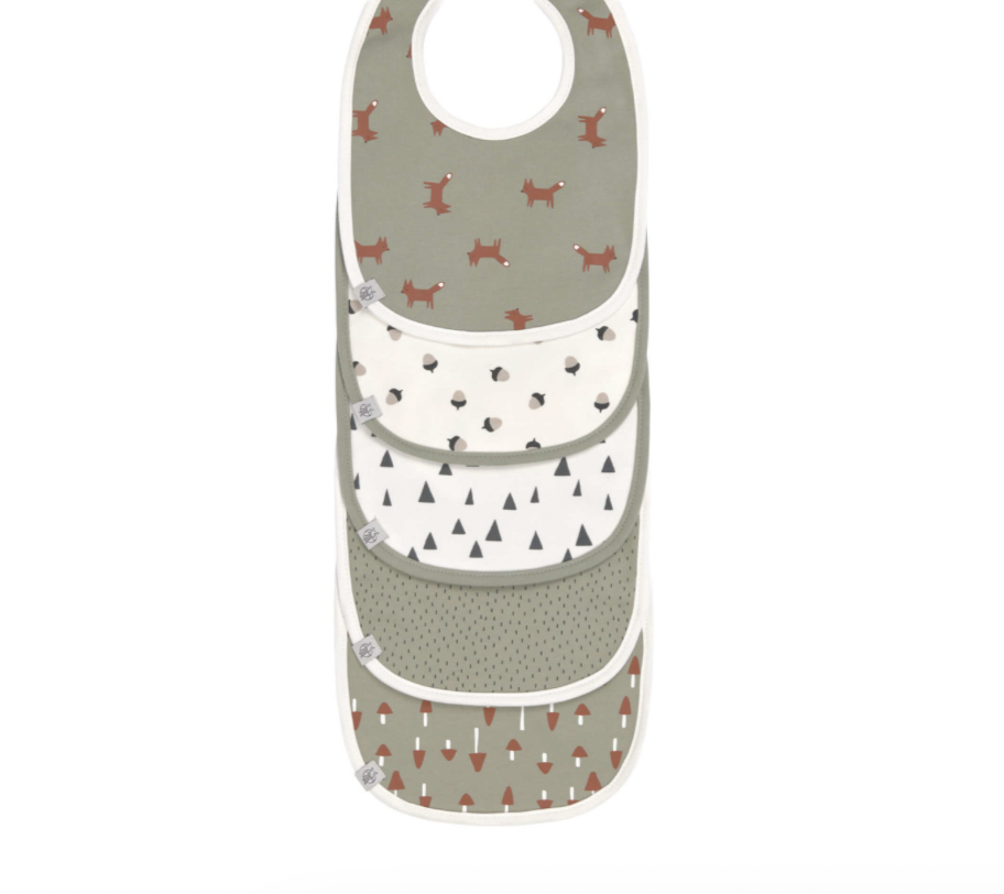 Bavoirs imperméables (lot de 5) - Lässig -  Little Forest Fox