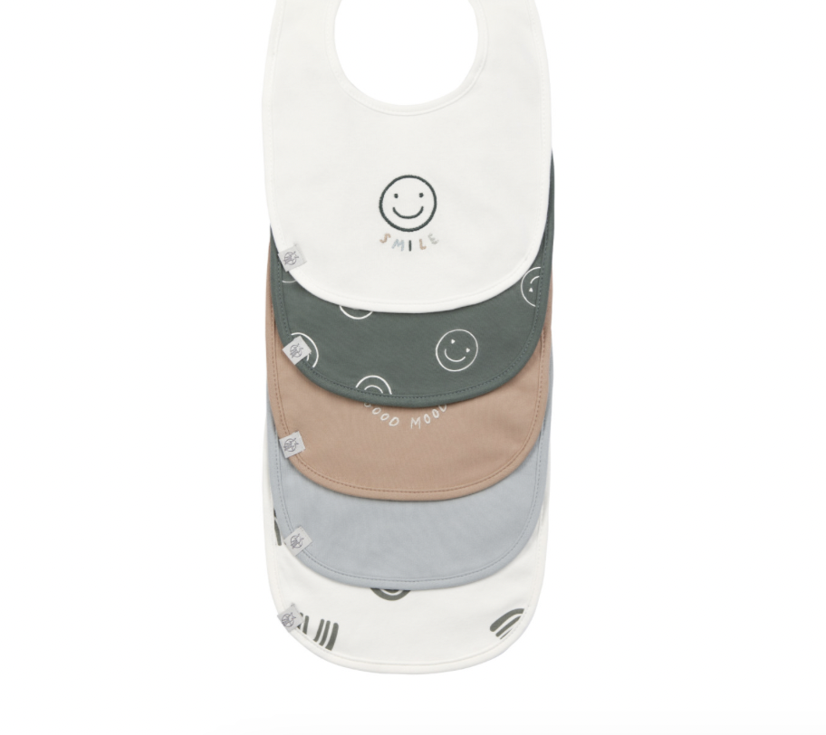 Bavoirs imperméables (lot de 5) - Lässig -  Tiny Smile