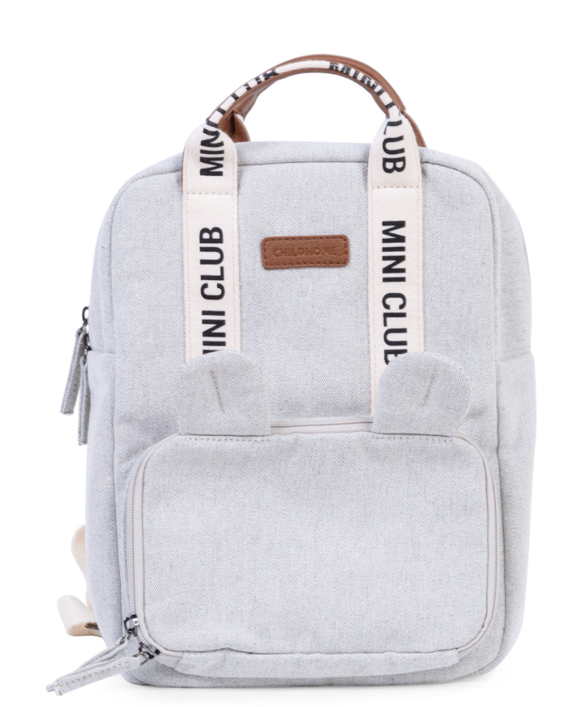 Sac à dos enfant - Childhome - Signature Canvas Off white
