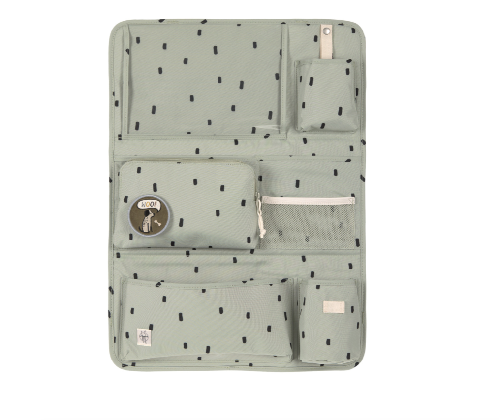 Organisateur de voiture - Lässig - Happy prints olive