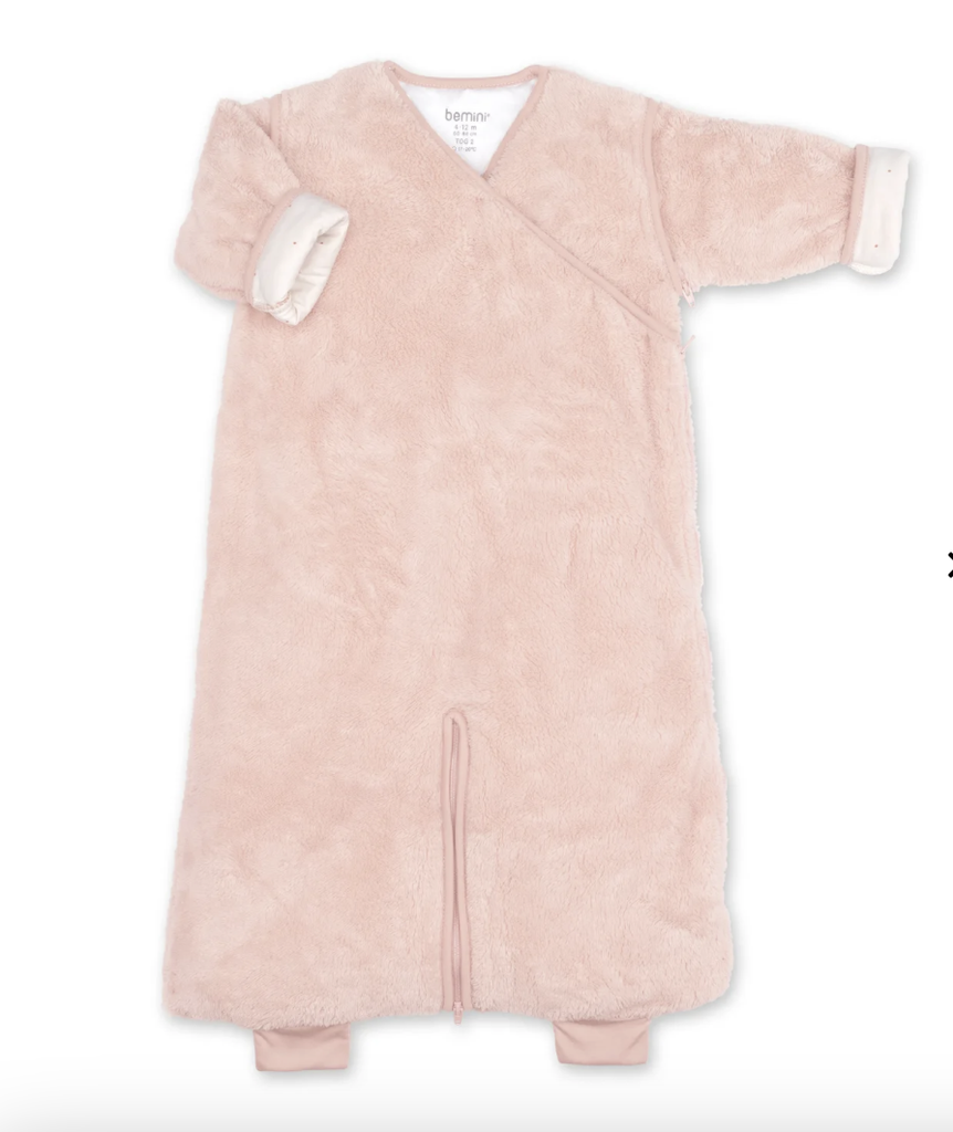 Gigoteuse Magic Bag - Bemini - 4-12m blush softy + jersey tog 2 