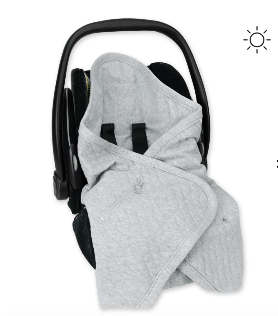 Nid d'ange BISIDE - Bemini - mix grey quilted jersey  