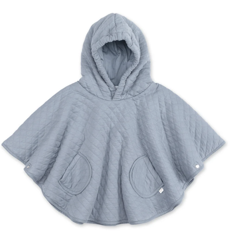 Poncho de voyage -Bemini - 9-36m quilted stone