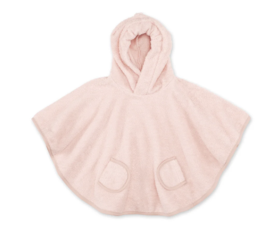 [380BMINI44TU] Poncho de bain - Bemini - 9-36 mois blush Terry 
