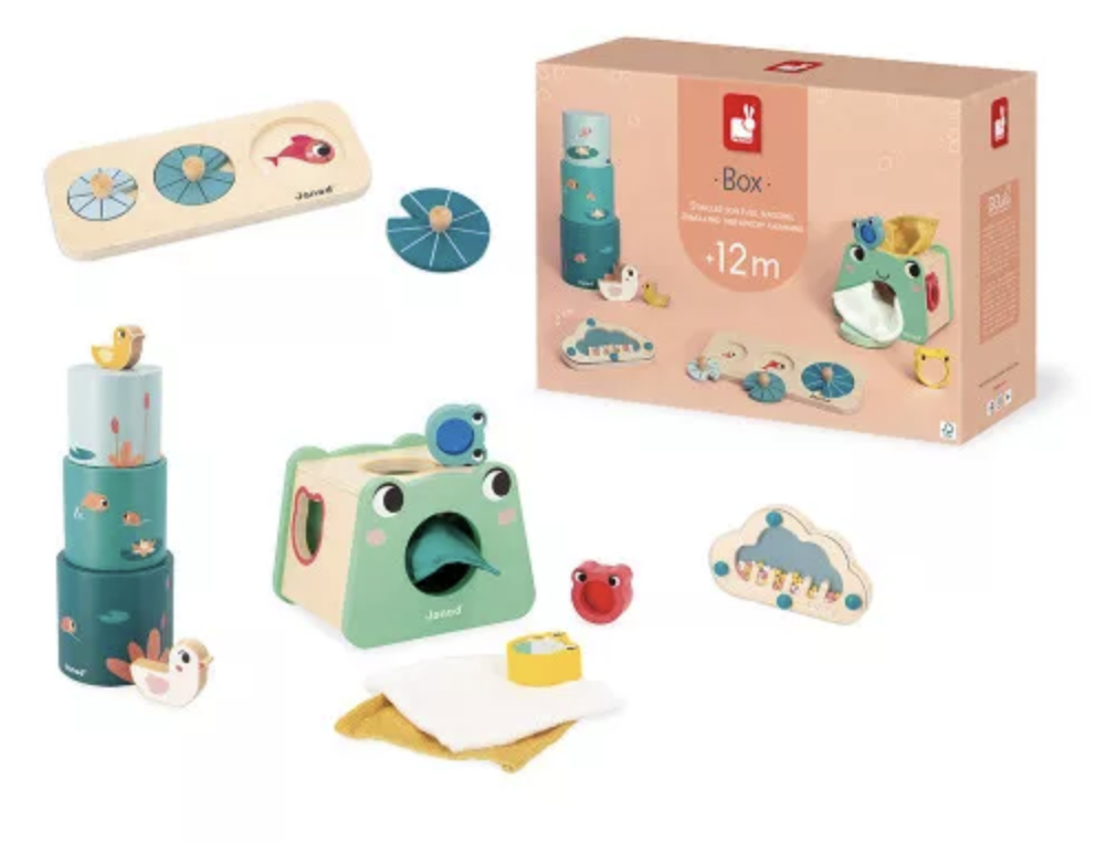 Jouet d'éveil - Janod - Box 12 mois  