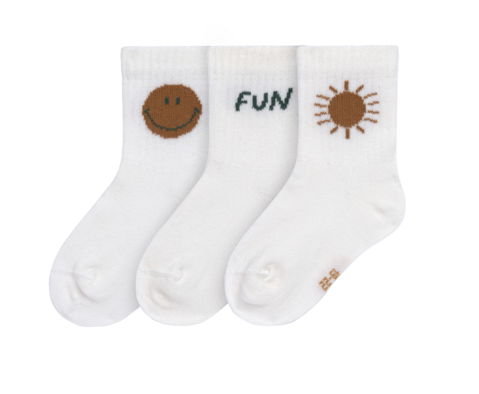 Lot de 3 chaussettes enfant - Lässig - Fun 27/30