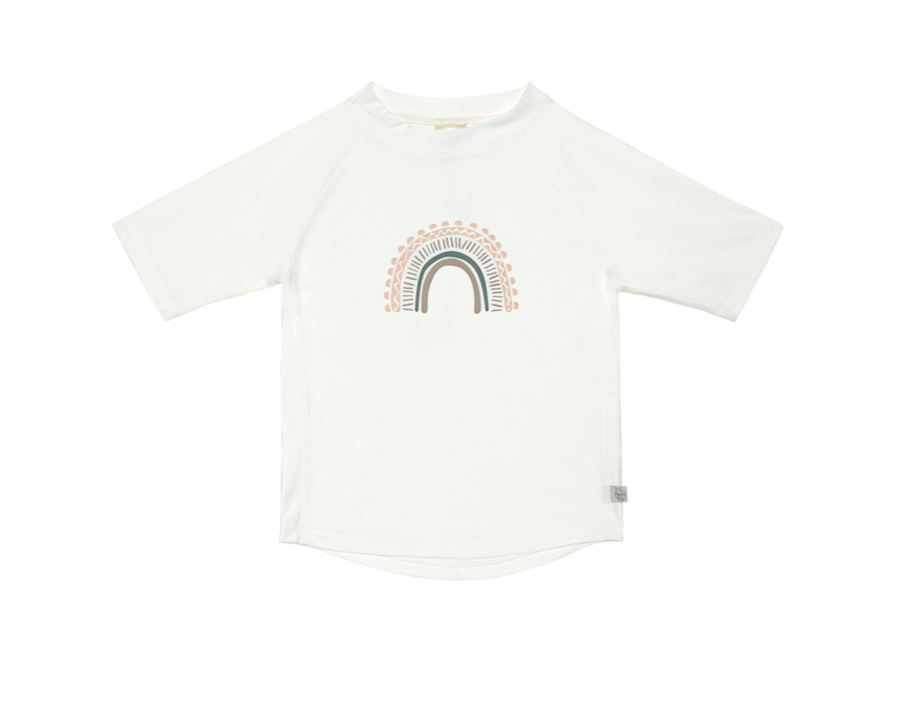 Tee-shirt anti UV - Lässig - Arc en ciel blanc 19/24 mois