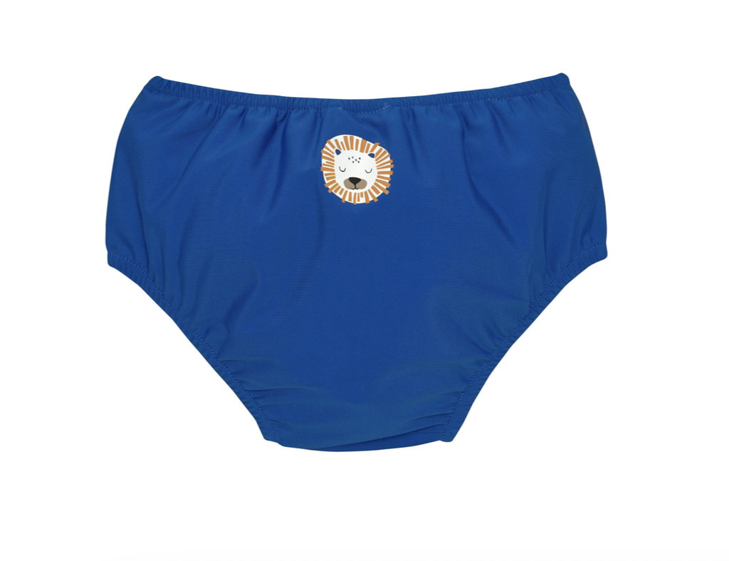 Couche de bain anti fuite - Lässig - bleu 3/6 mois
