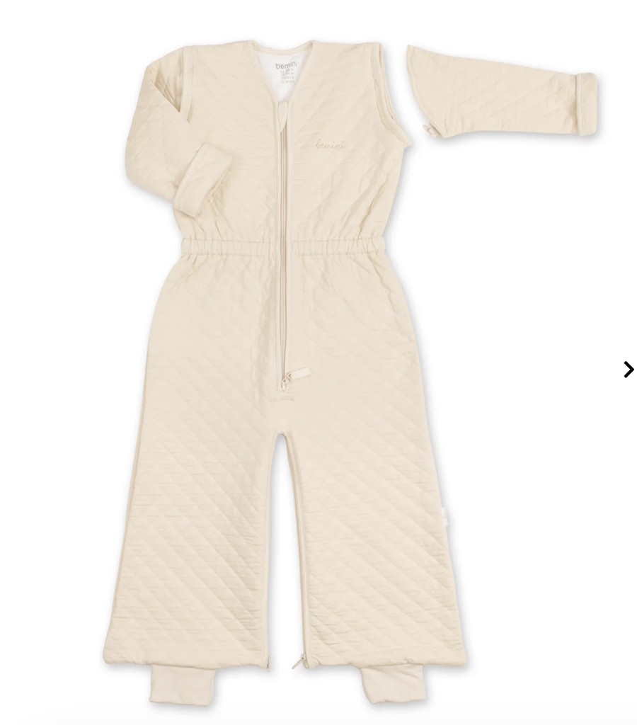 Gigoteuse Magic Bag - Bemini - 12-24m quilted cream TOG 1.5