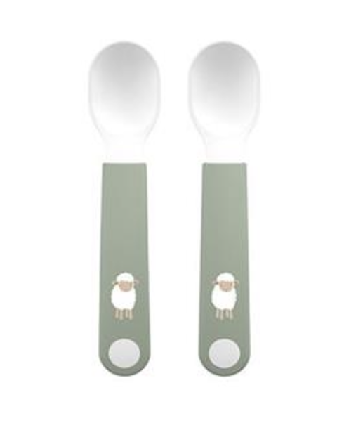 [8720294032663] Set cuillères d'apprentissage - Mepal - Little Farm (2pcs)   