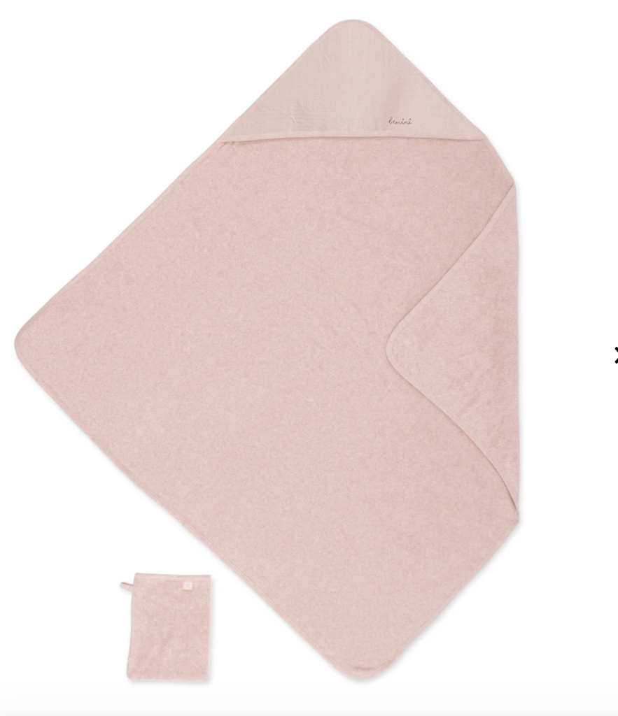 Cape de bain - Bemini - 90x90cm blush terry 