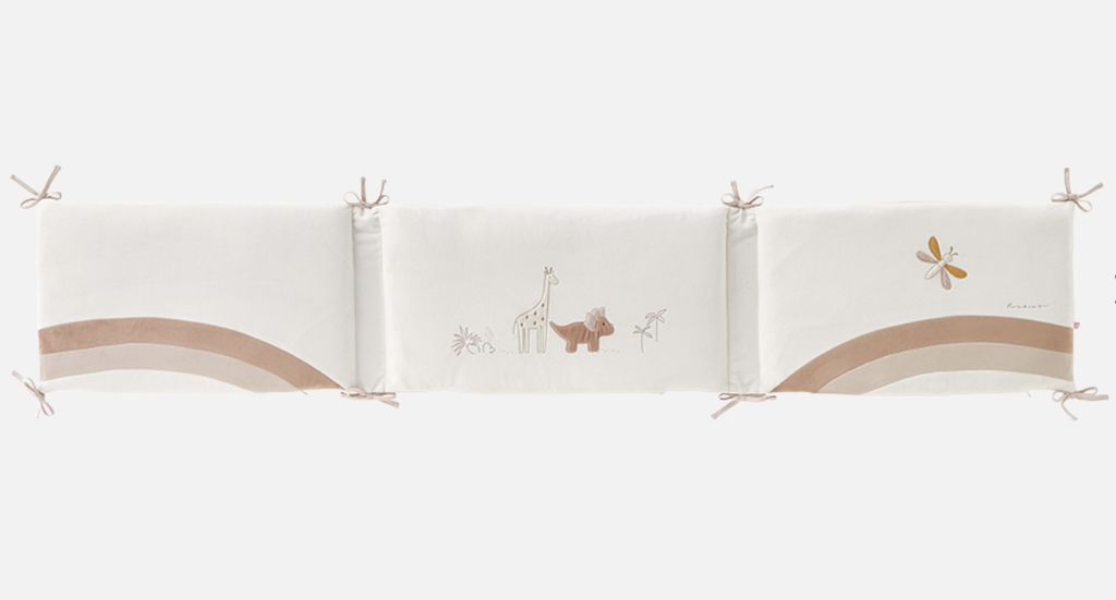 Tour de lit - noukie's - Popsie, Gigi & Loulou veloudoux