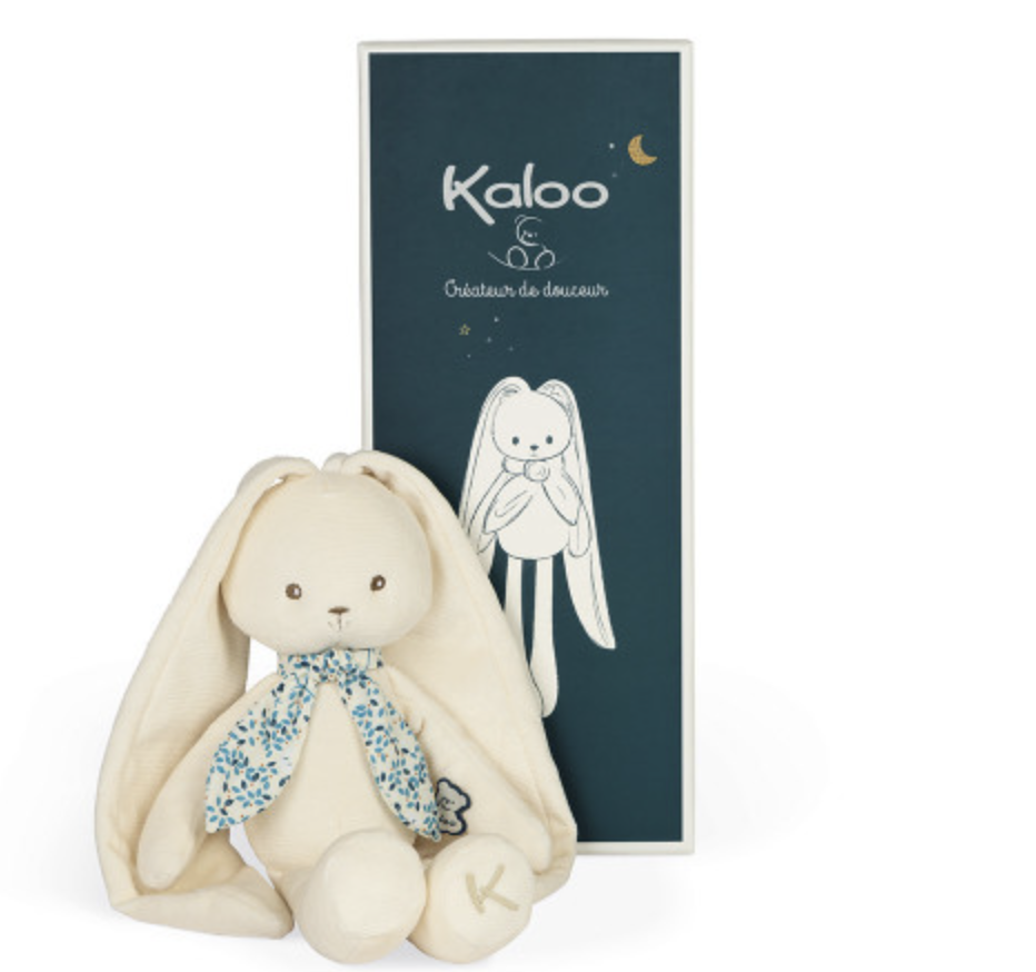 [4895029699467] Peluche - Kaloo - Pantin lapin crème 35cm