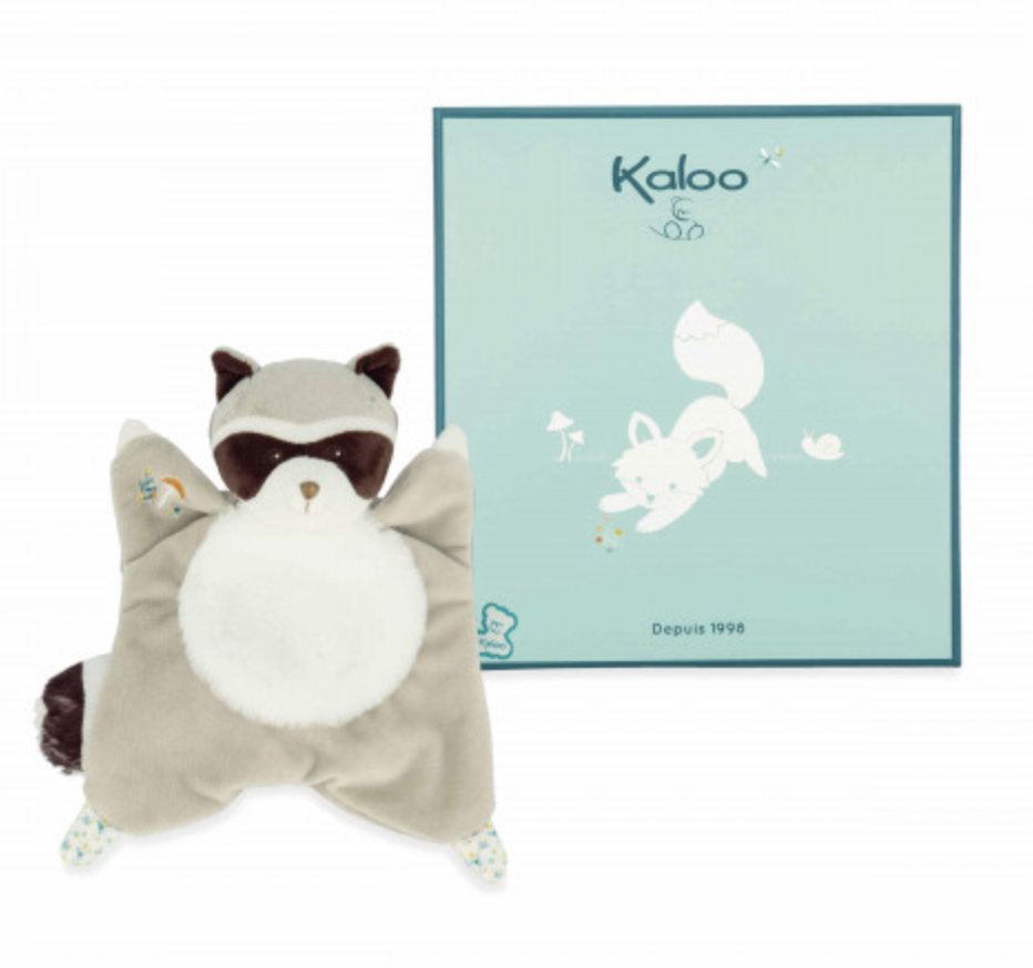 Coffret doudou - Kaloo - Gaston le raton laveur