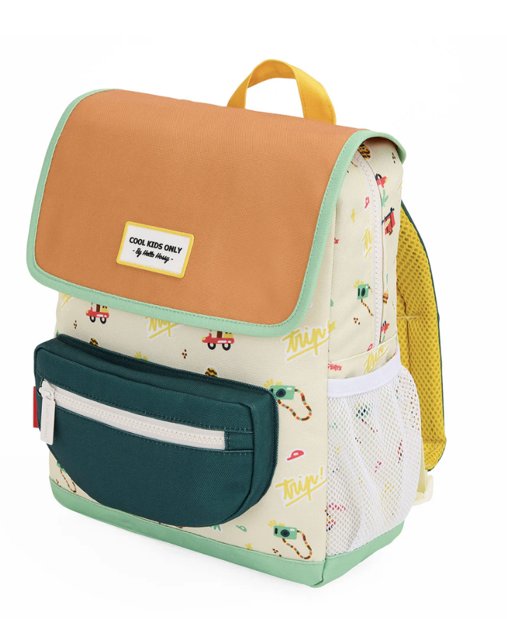 Sac à dos crèche/maternelle - Hello Hossy - Cool Trip (2-5ans)