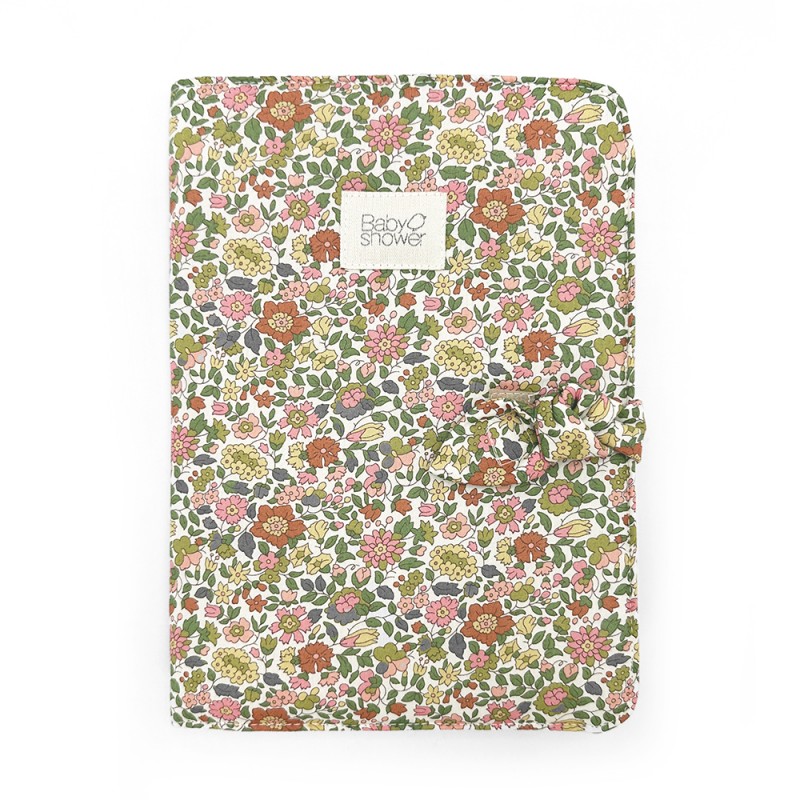 Protège carnet de santé - Babyshower - Knot liberty theresa