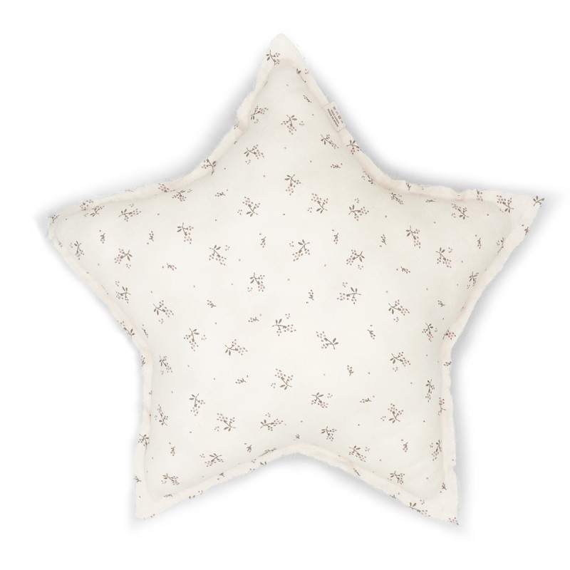 Coussin - Baby shower - Star roseberry