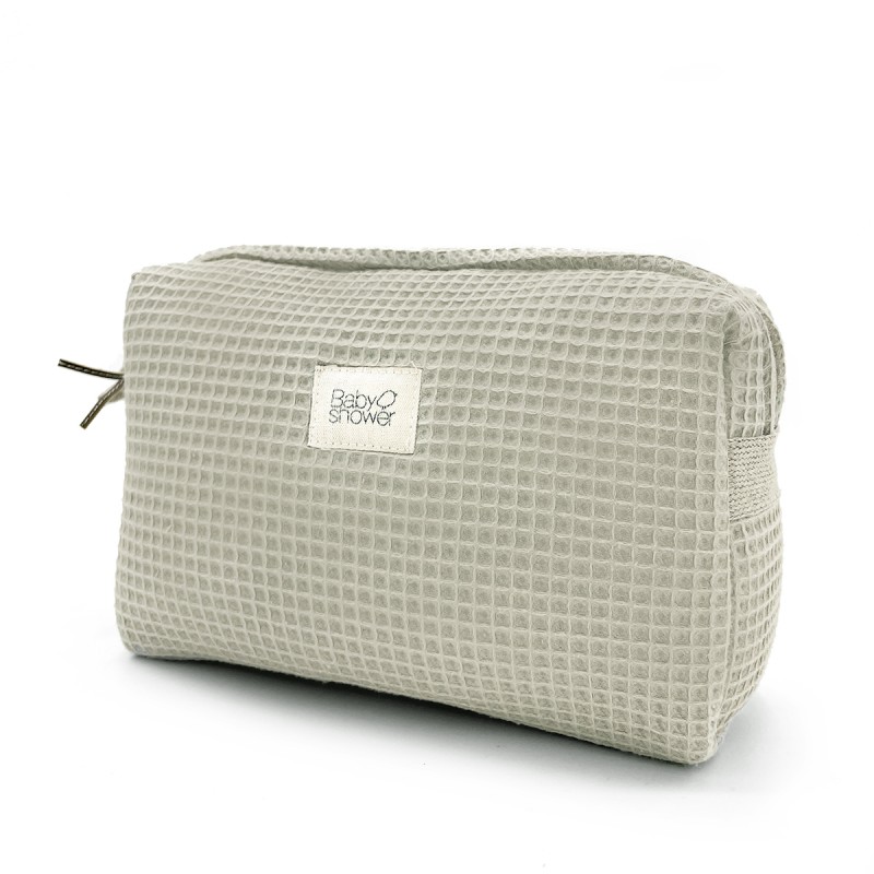 Trousse de toilette - Babyshower - Camila waffle dune