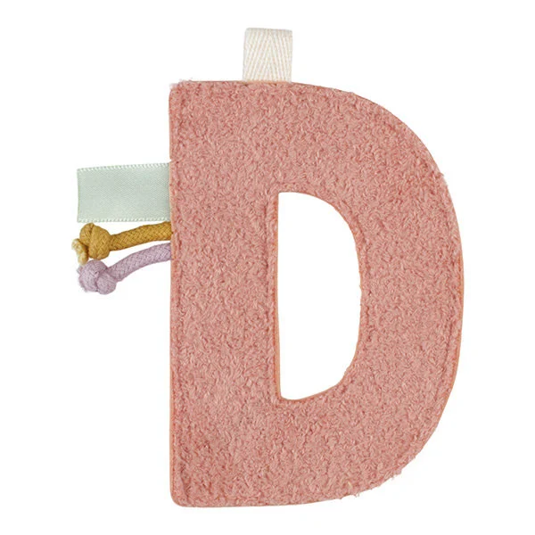 [8713291895034] Lettre en tissu - Little dutch - D