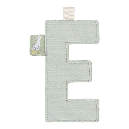 [8713291895041] Lettre en tissu - Little dutch - E