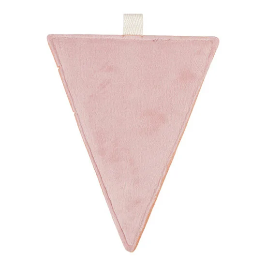 Lettre en tissu - Little dutch - Drapeau rose