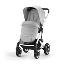 Poussette - Cybex - Talos S Lux Lava Grey (Silver Frame)